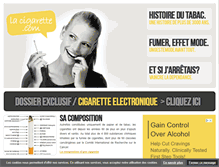 Tablet Screenshot of la-cigarette.com